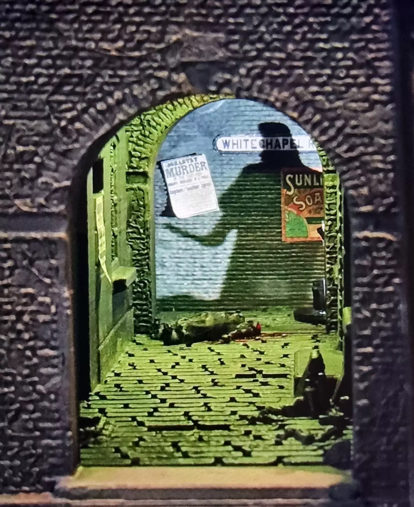 Jack the Ripper Book Nook 3D print model