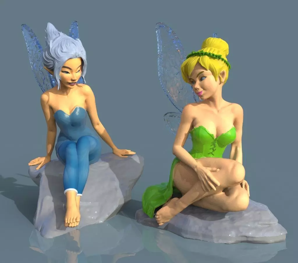 Tinkerbell and Periwinkle 2025 3D print model