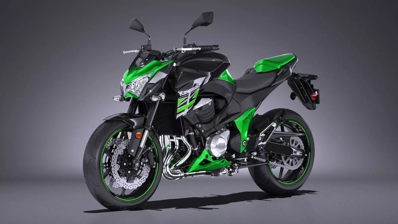 Kawasaki Z 800 2017 3D model_0