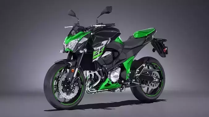 Kawasaki Z 800 2017  3D model