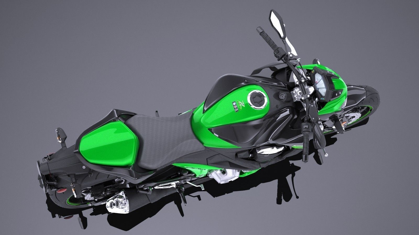 Kawasaki Z 800 2017 3D model_7