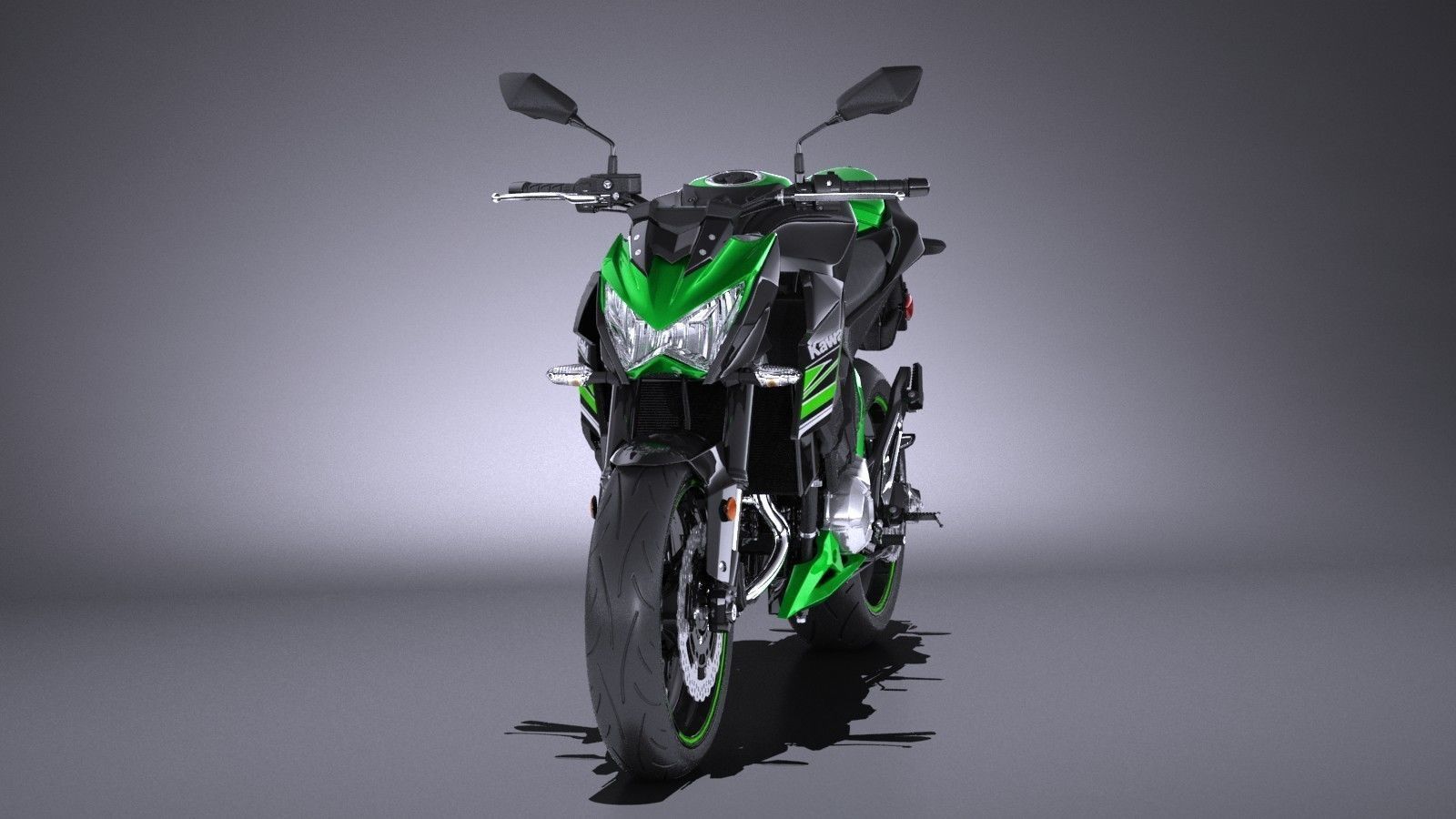 Kawasaki Z 800 2017 3D model_1