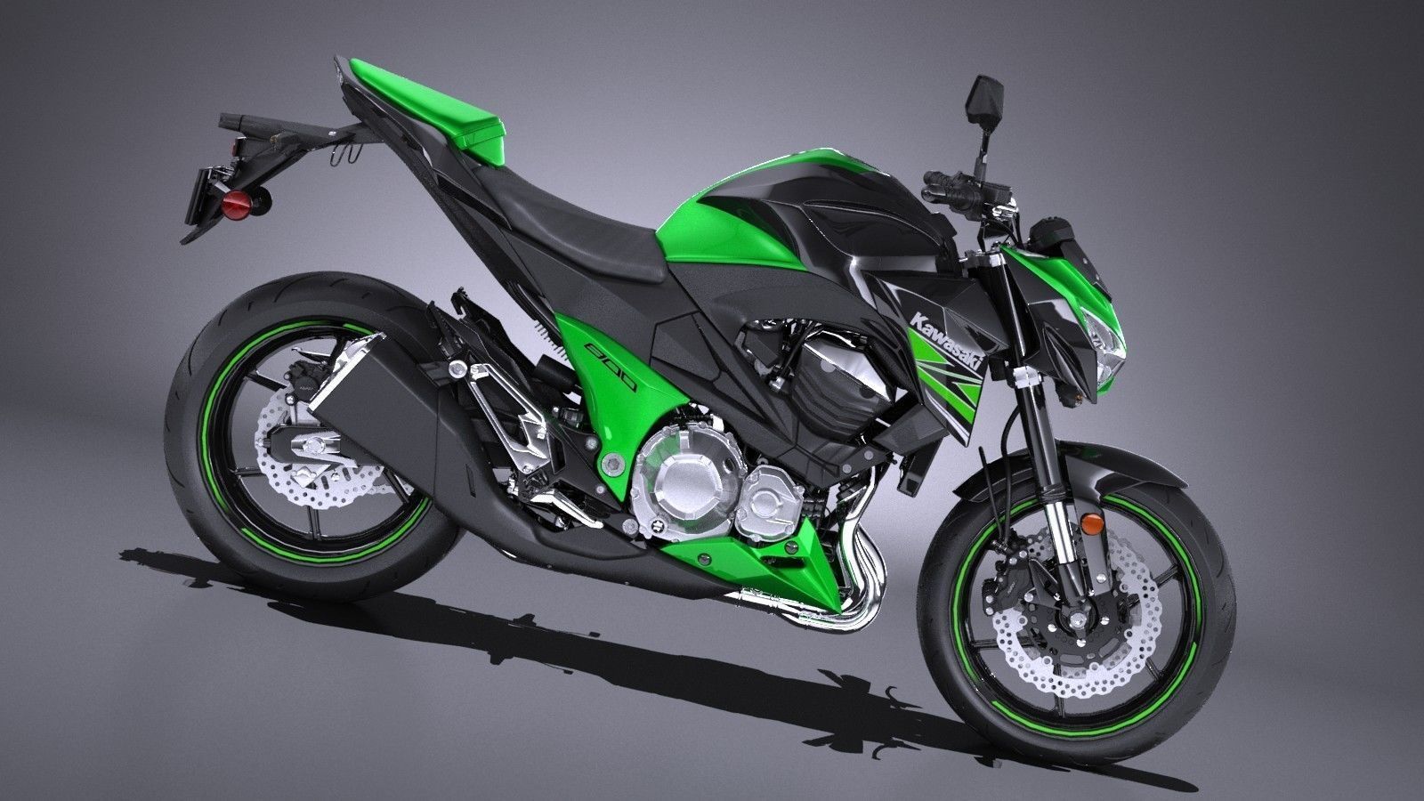 Kawasaki Z 800 2017 3D model_5