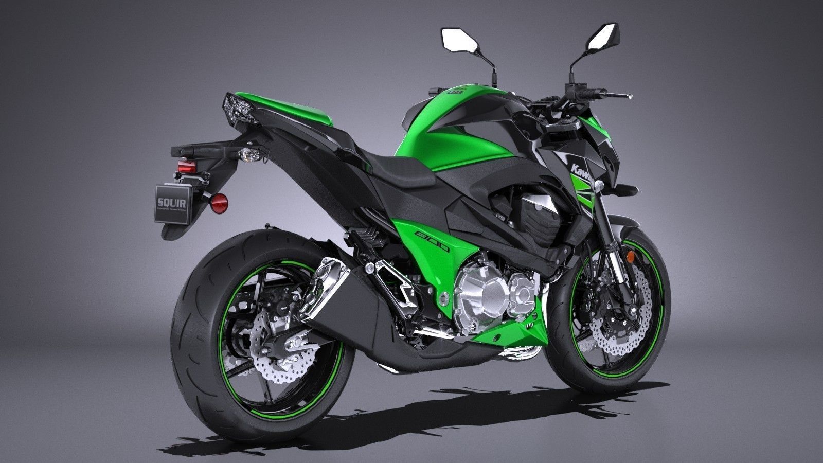 Kawasaki Z 800 2017 3D model_4