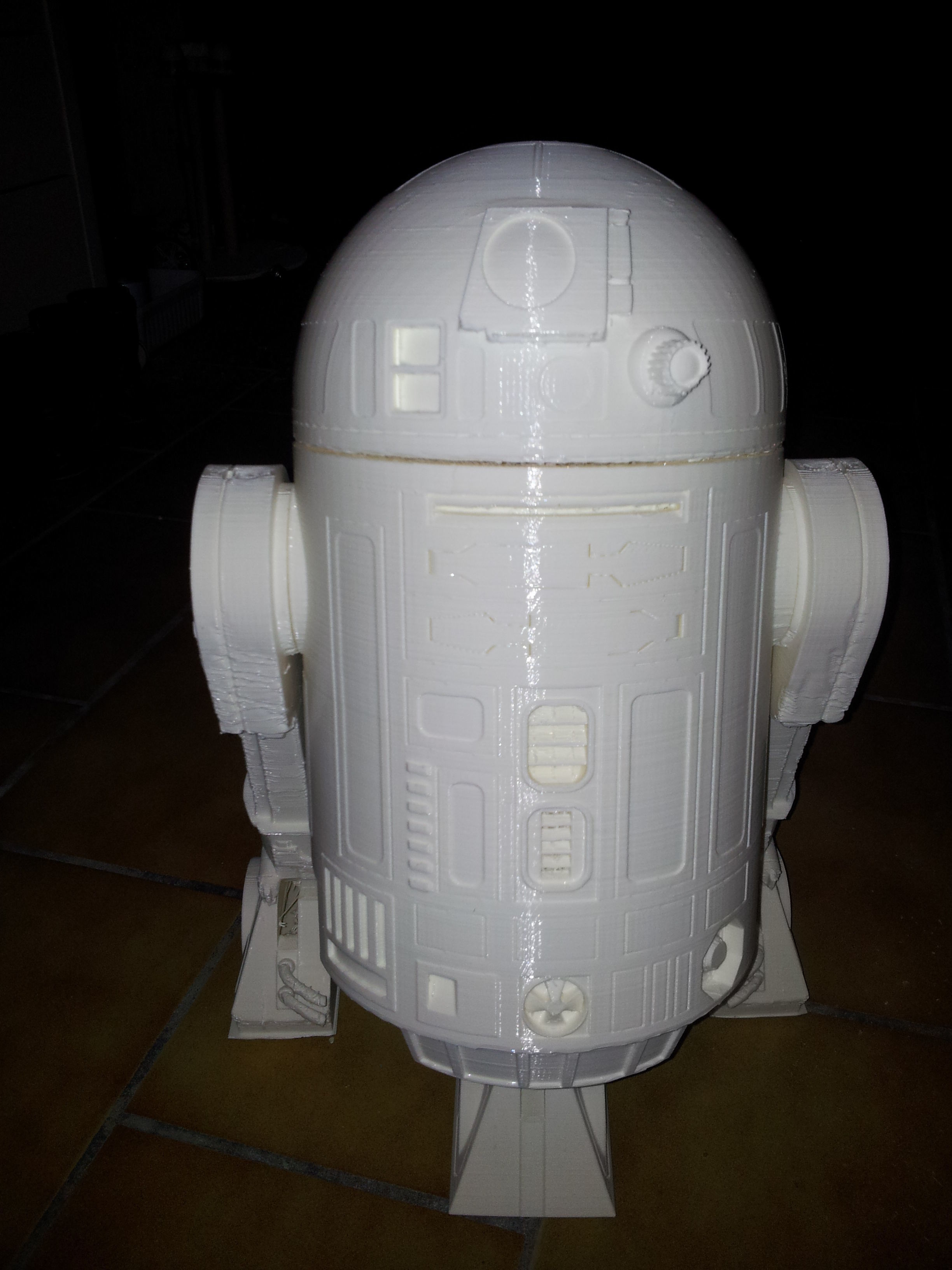 R2D2 42cm STL files 3D print model_2