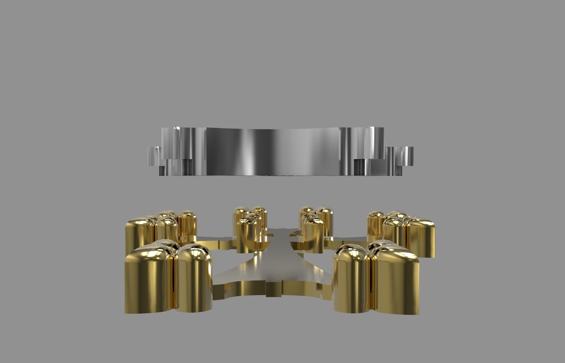 Armenian  cross  3D print model_9