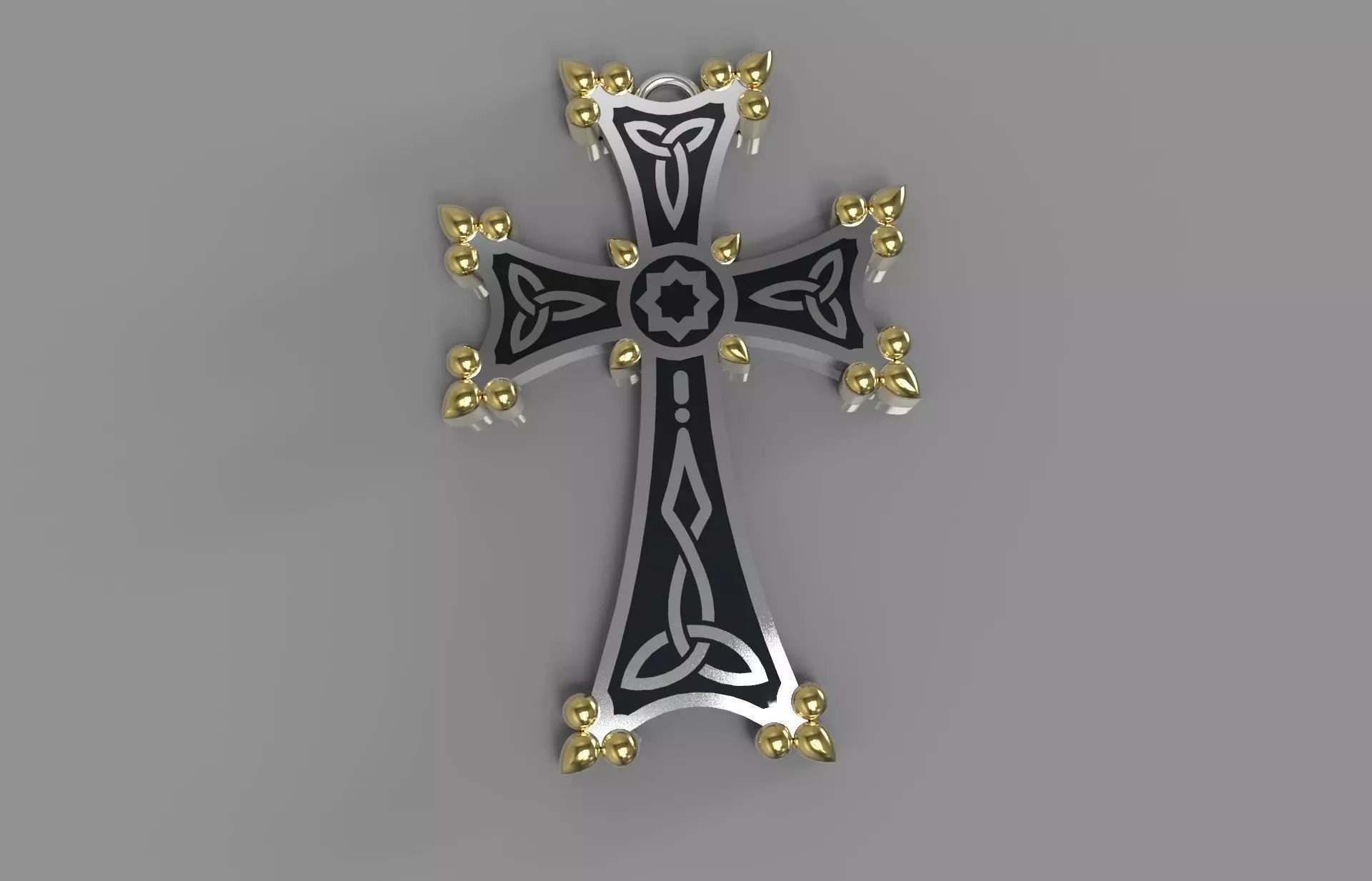 Armenian  cross  3D print model_0