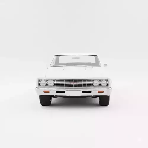 1967 Chevrolet Chevelle SS Low-poly 3D model 3