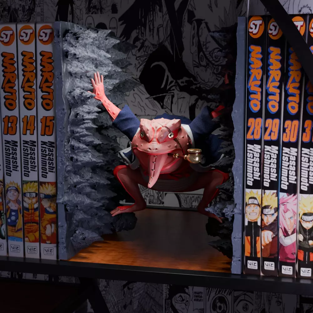 Gamabunta Naruto 3D print model