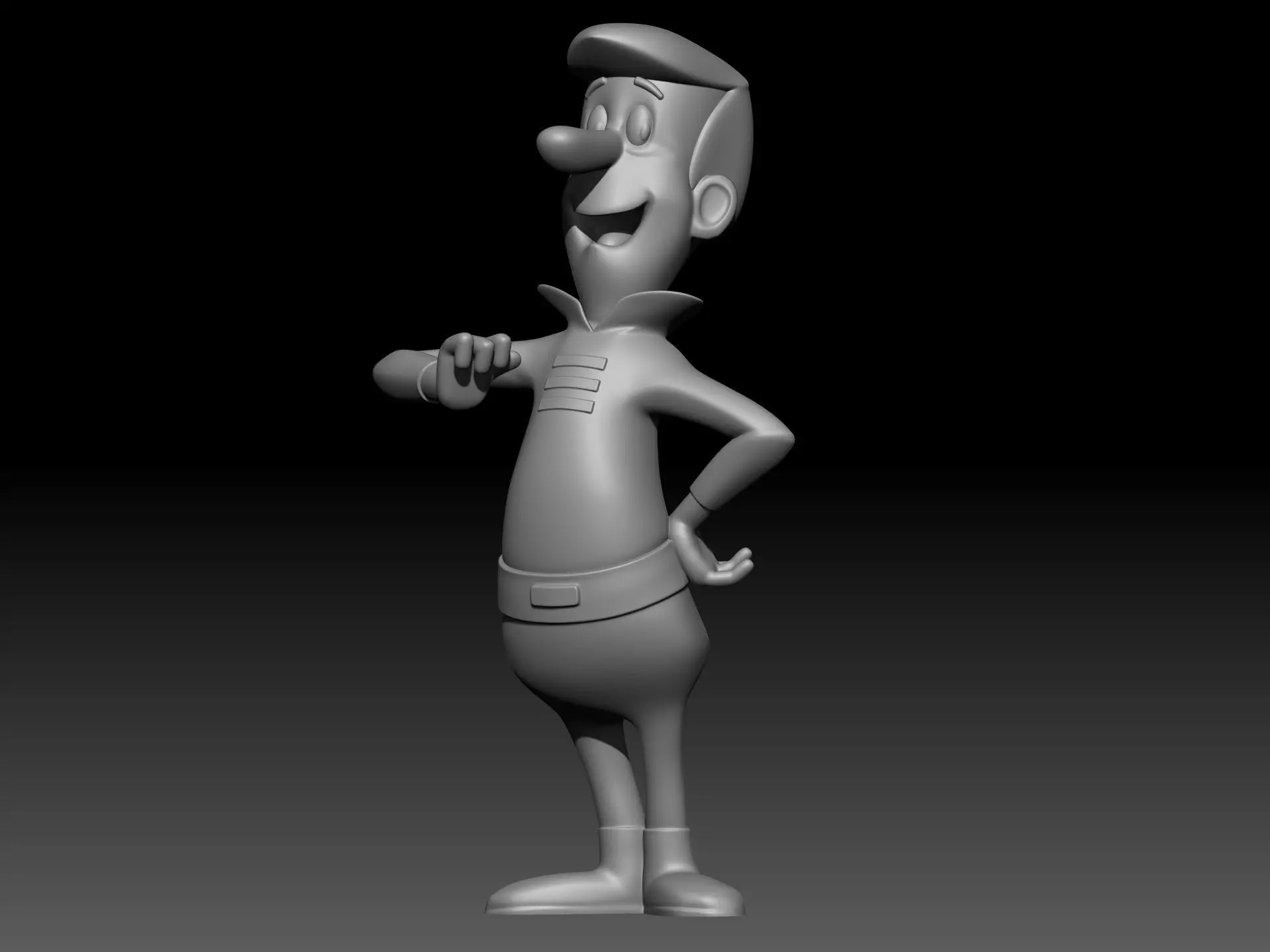 George Jetson 3D Print 3D print model