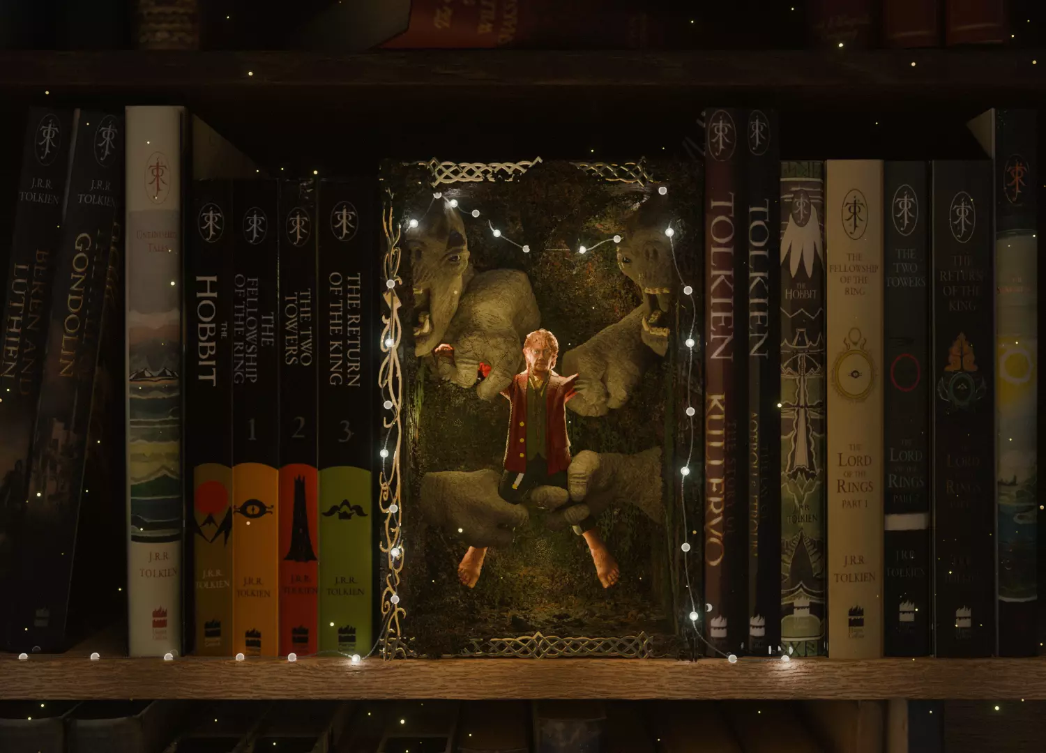 The Hobbit Bilbo Trolls 3D print model