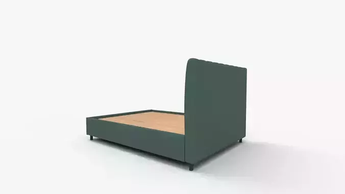 Silentnight Octavia Upholstered Bed 3D model 5