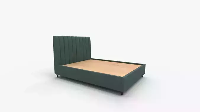 Silentnight Octavia Upholstered Bed 3D model
