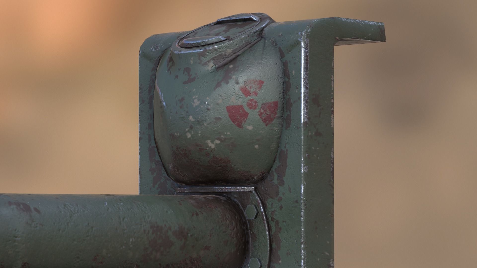 Valentine Mk Low-poly 3D model_0