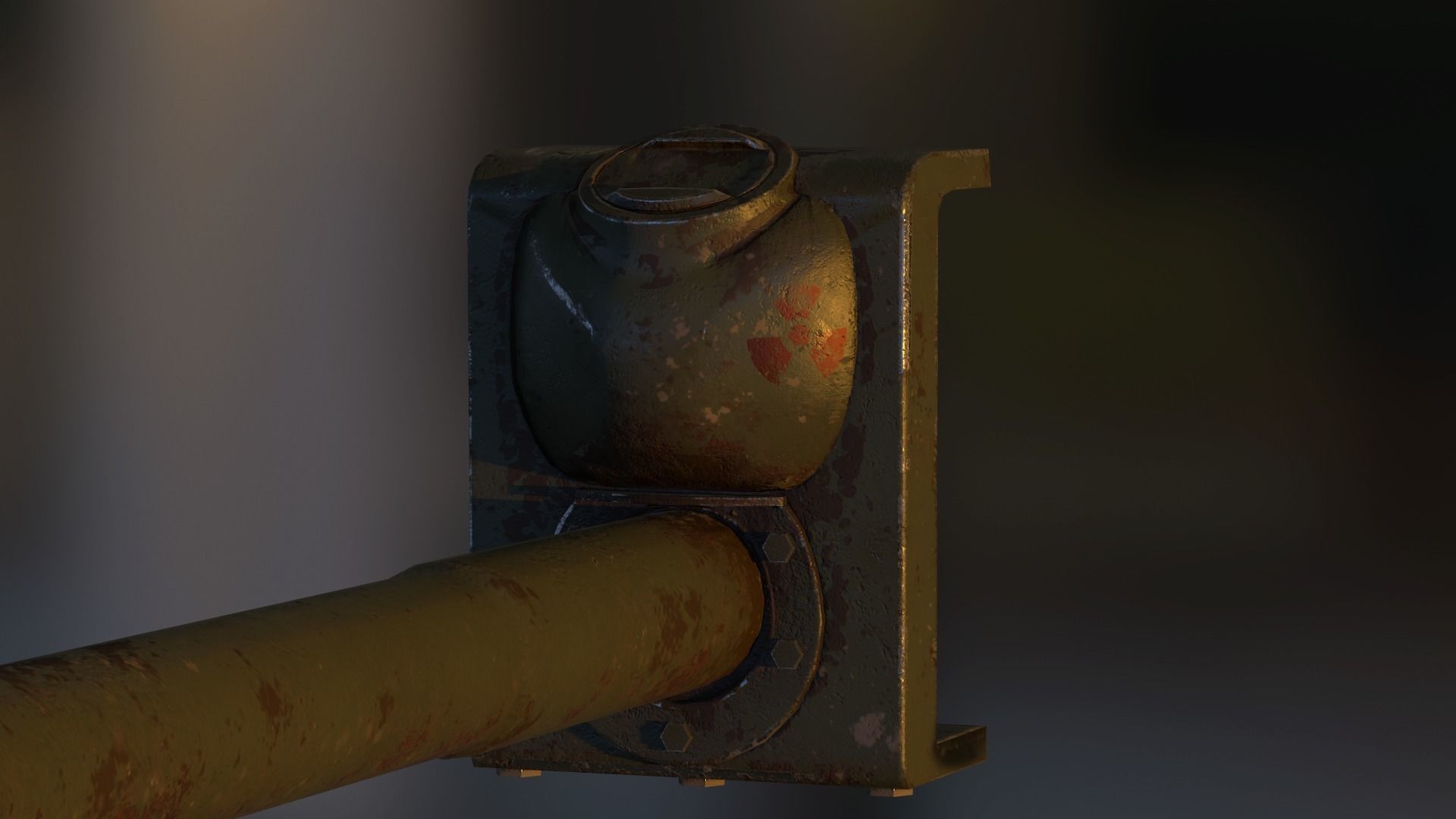 Valentine Mk Low-poly 3D model_21