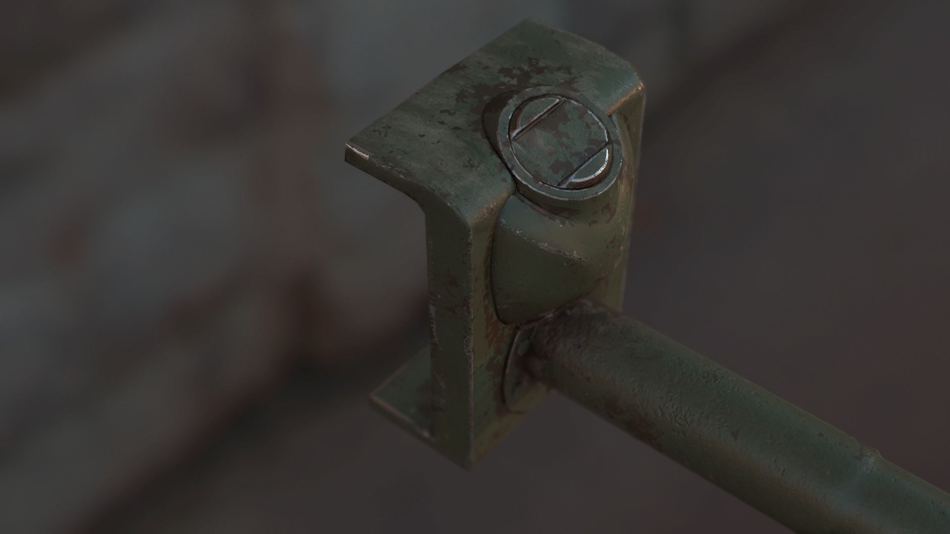 Valentine Mk Low-poly 3D model_9