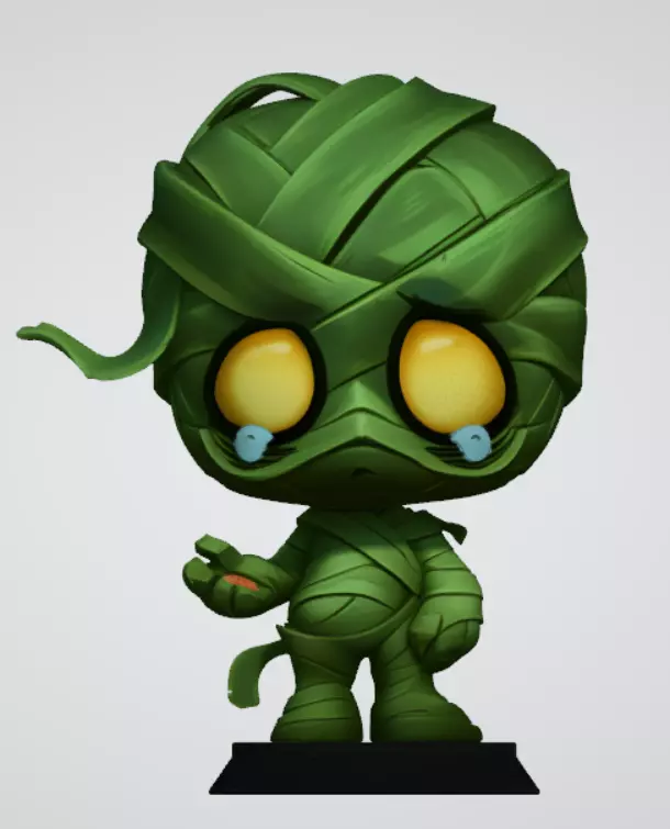 Amumu - League of Legend 3D print model