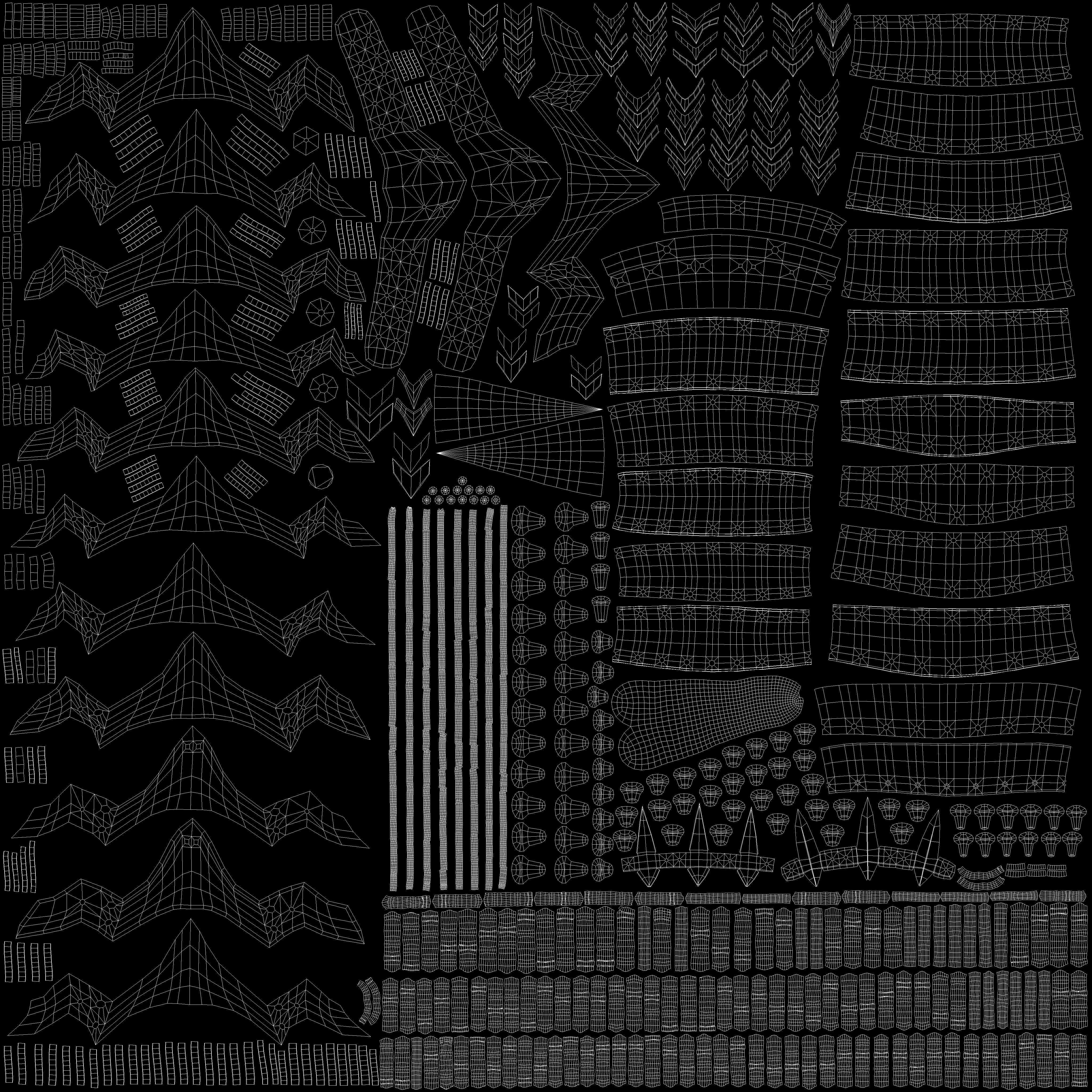 iron tail Low-poly 3D model_7