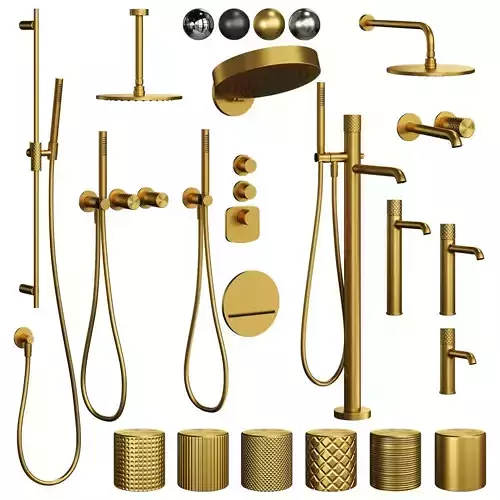 Gessi Habito mixer set 3D model