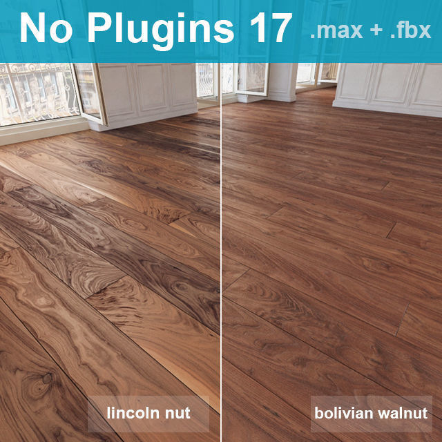 Parquet Floors 3 WITHOUT PLUGINS 3D model_43