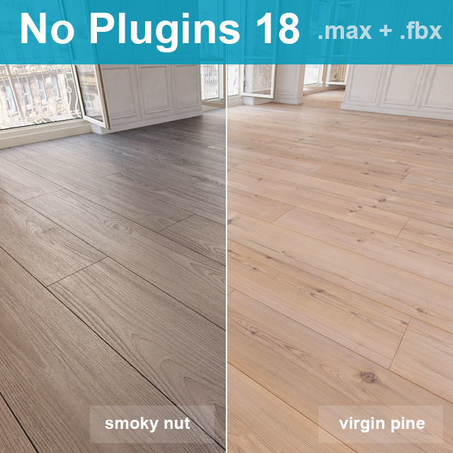 Parquet Floors 3 WITHOUT PLUGINS 3D model_49