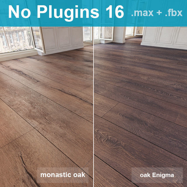 Parquet Floors 3 WITHOUT PLUGINS 3D model_37