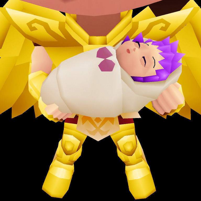 Bronze Saints and Athena Low-poly 3D model_3