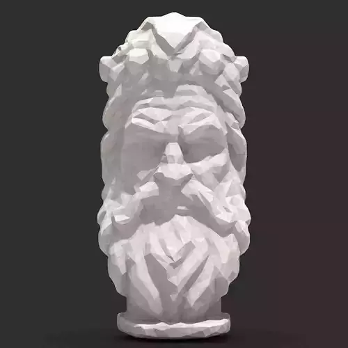 Zeus Low Poly 5