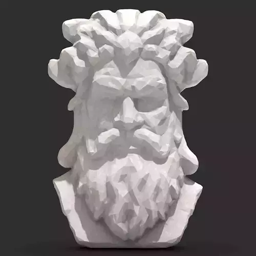 Zeus Low Poly 4