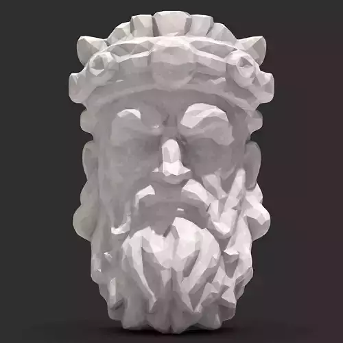 Zeus Low Poly 1