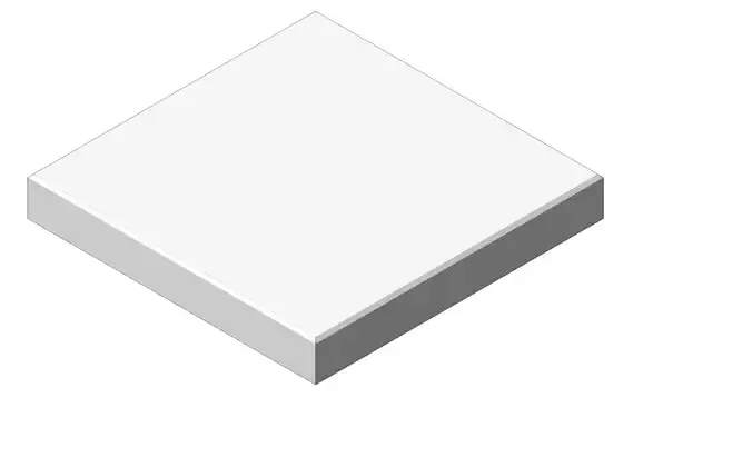 Concrete Slab 30 30 4 cm Square Paving Stone Patio Tile 3D model