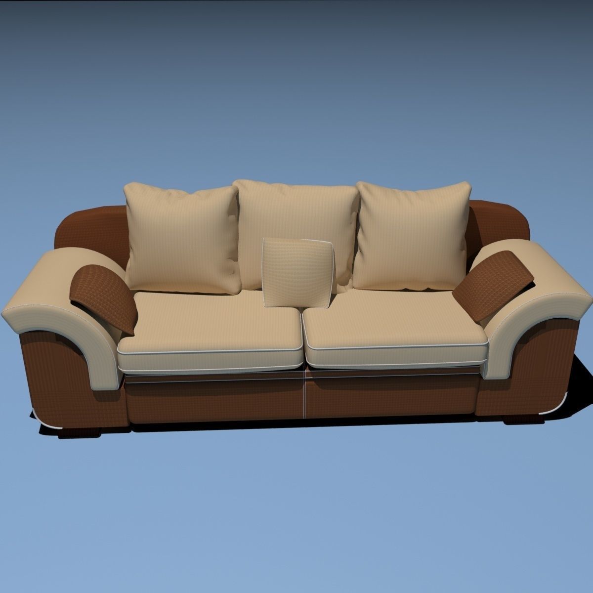 Sofa 3D model_2