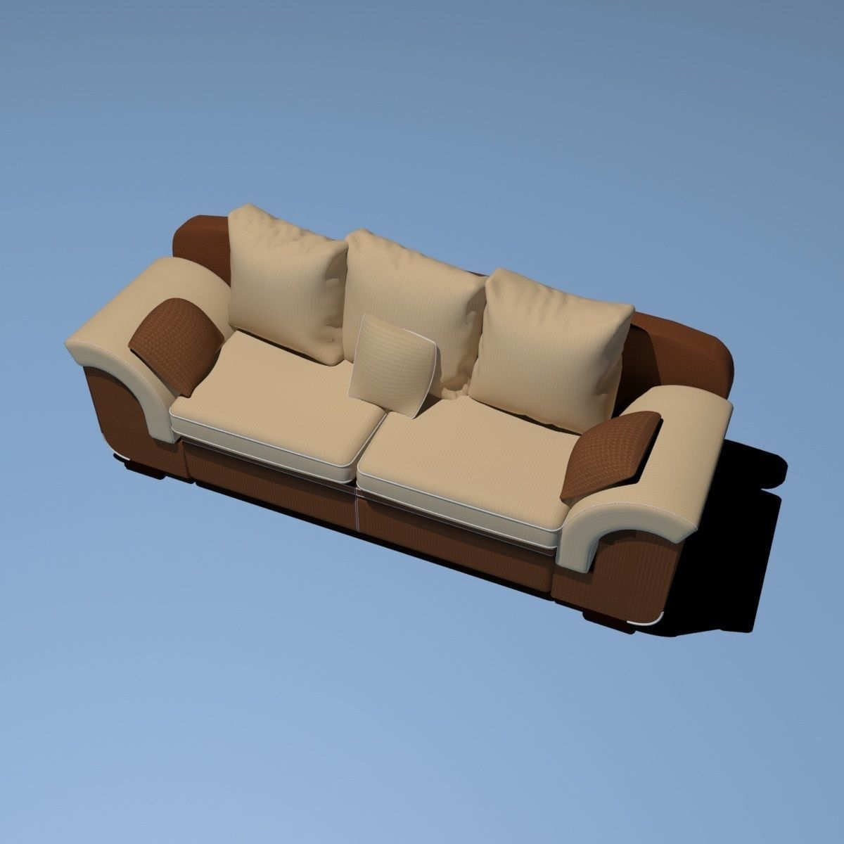 Sofa 3D model_3