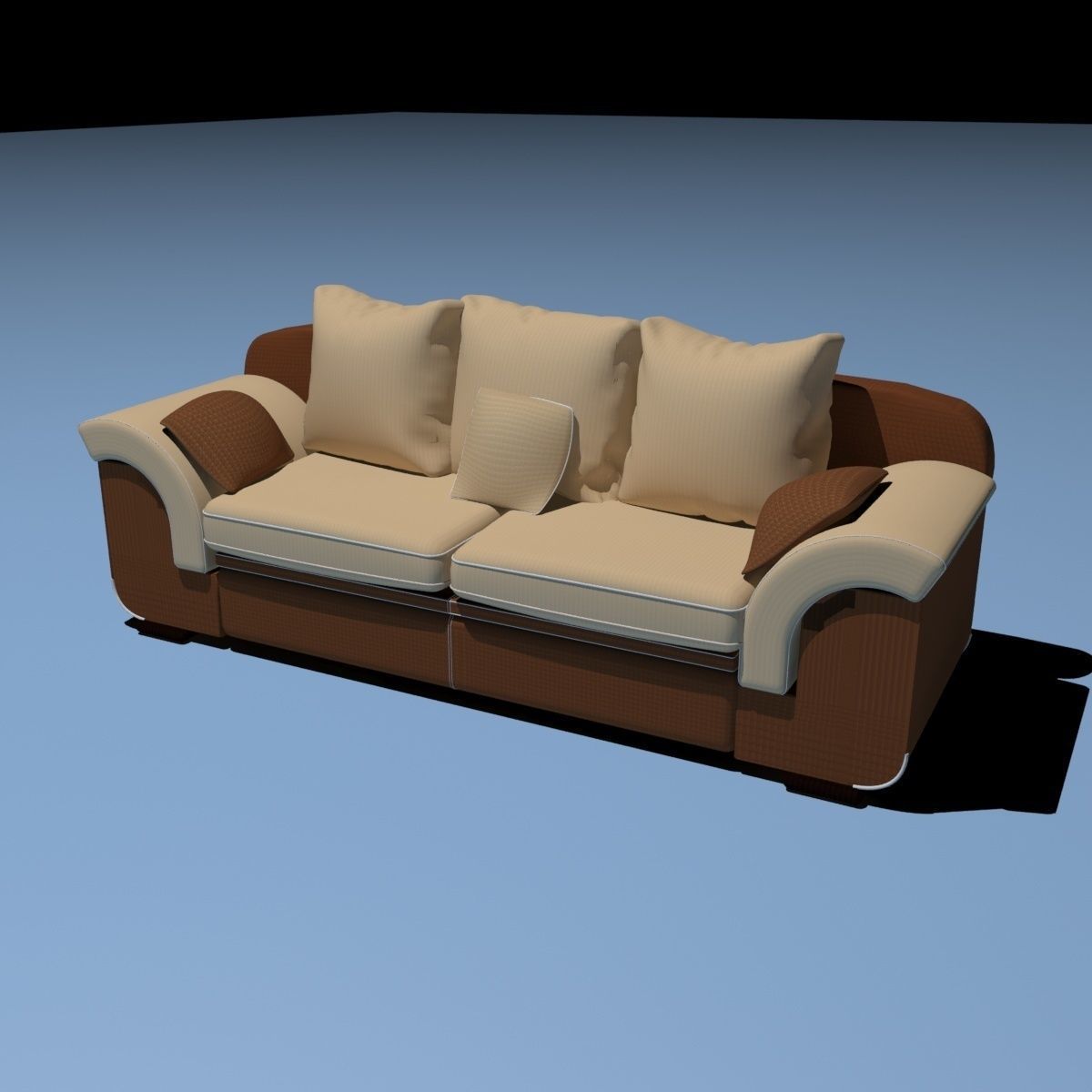Sofa 3D model_4