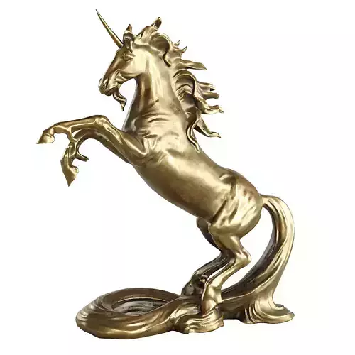 horse statue 16 3D model