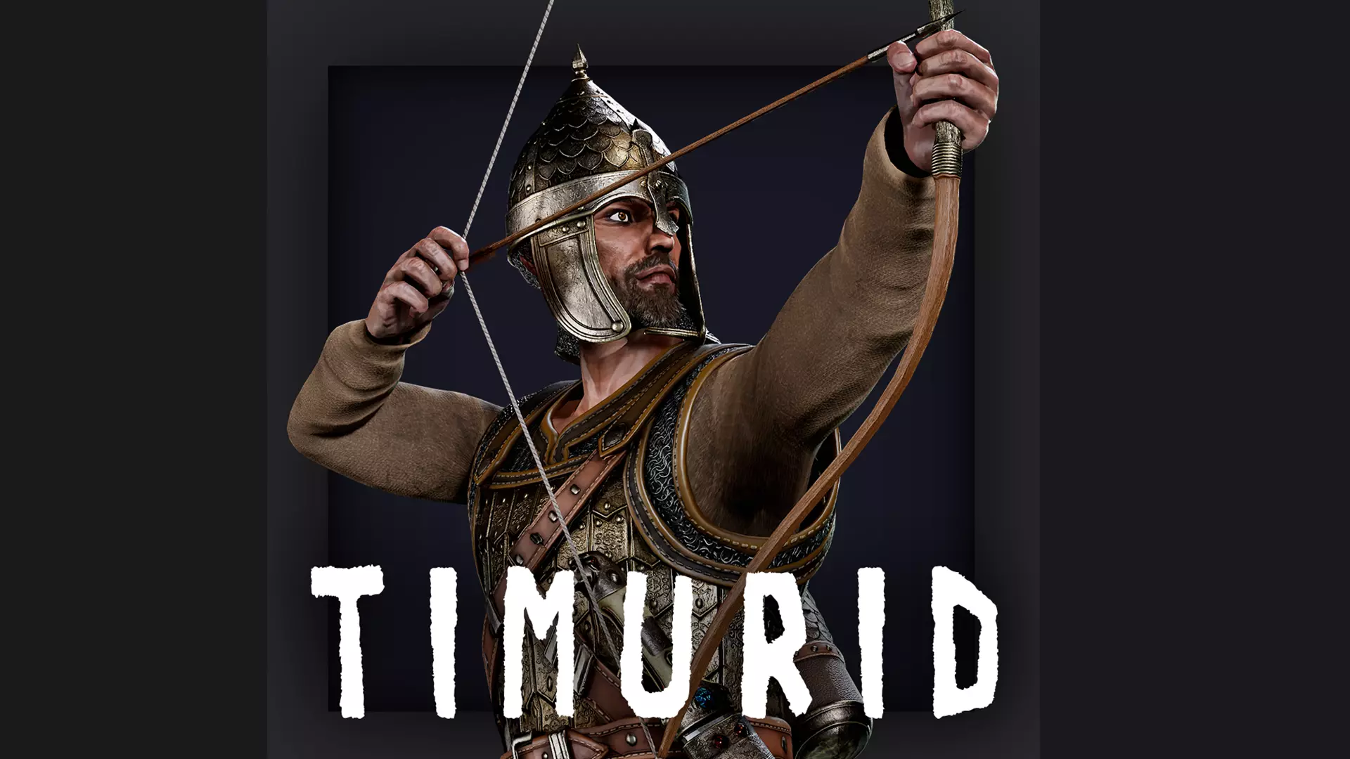 TIMURID ARCHER Low-poly 3D model