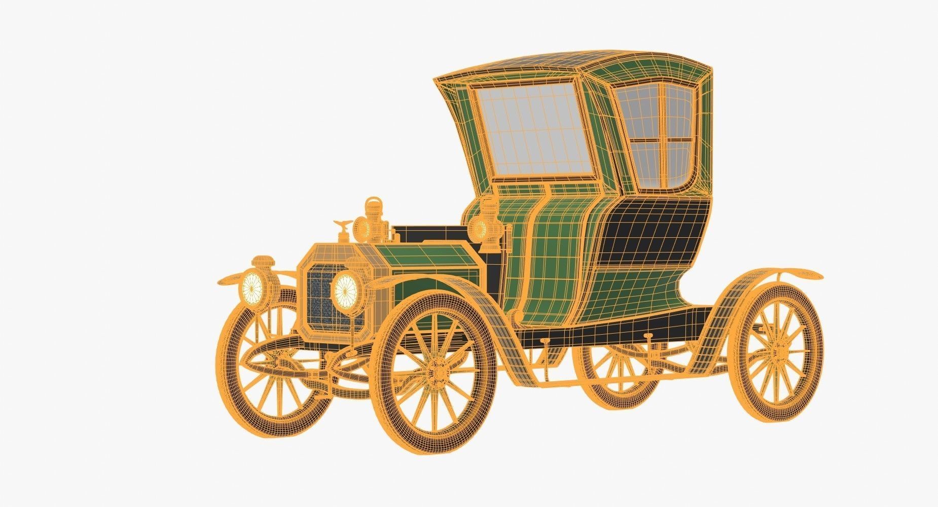 Rochet Schneider 1909 Free 3D model_6