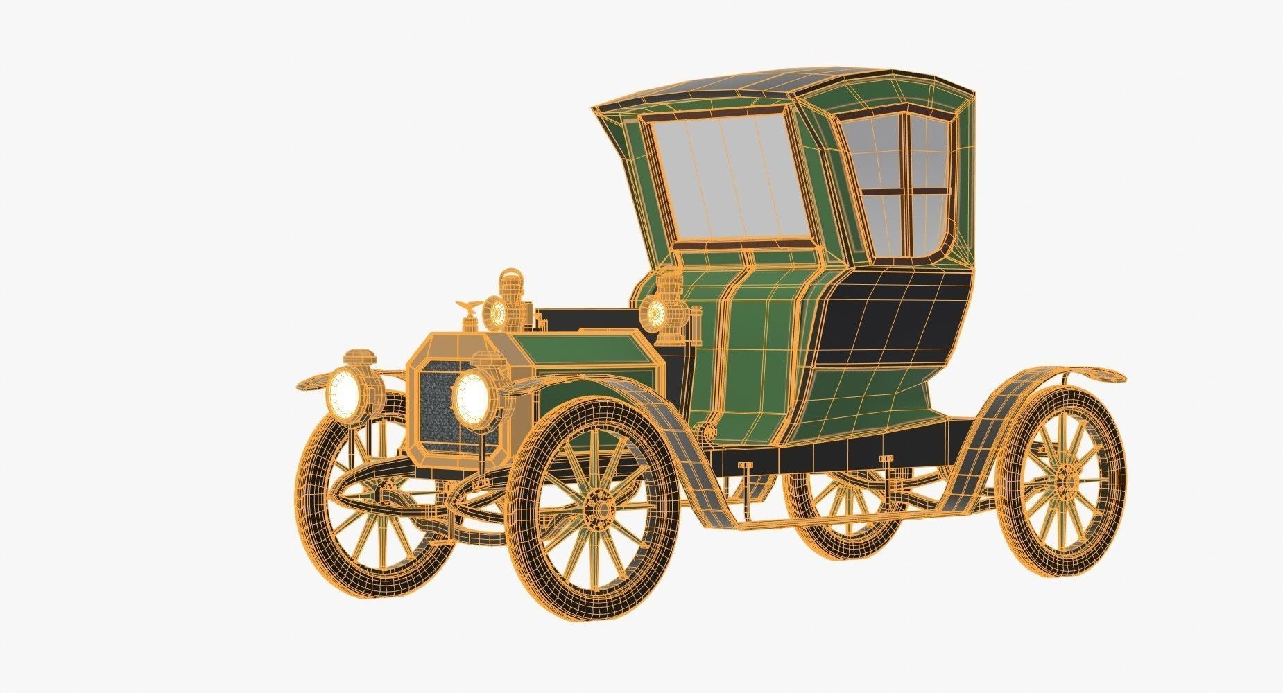 Rochet Schneider 1909 Free 3D model_5