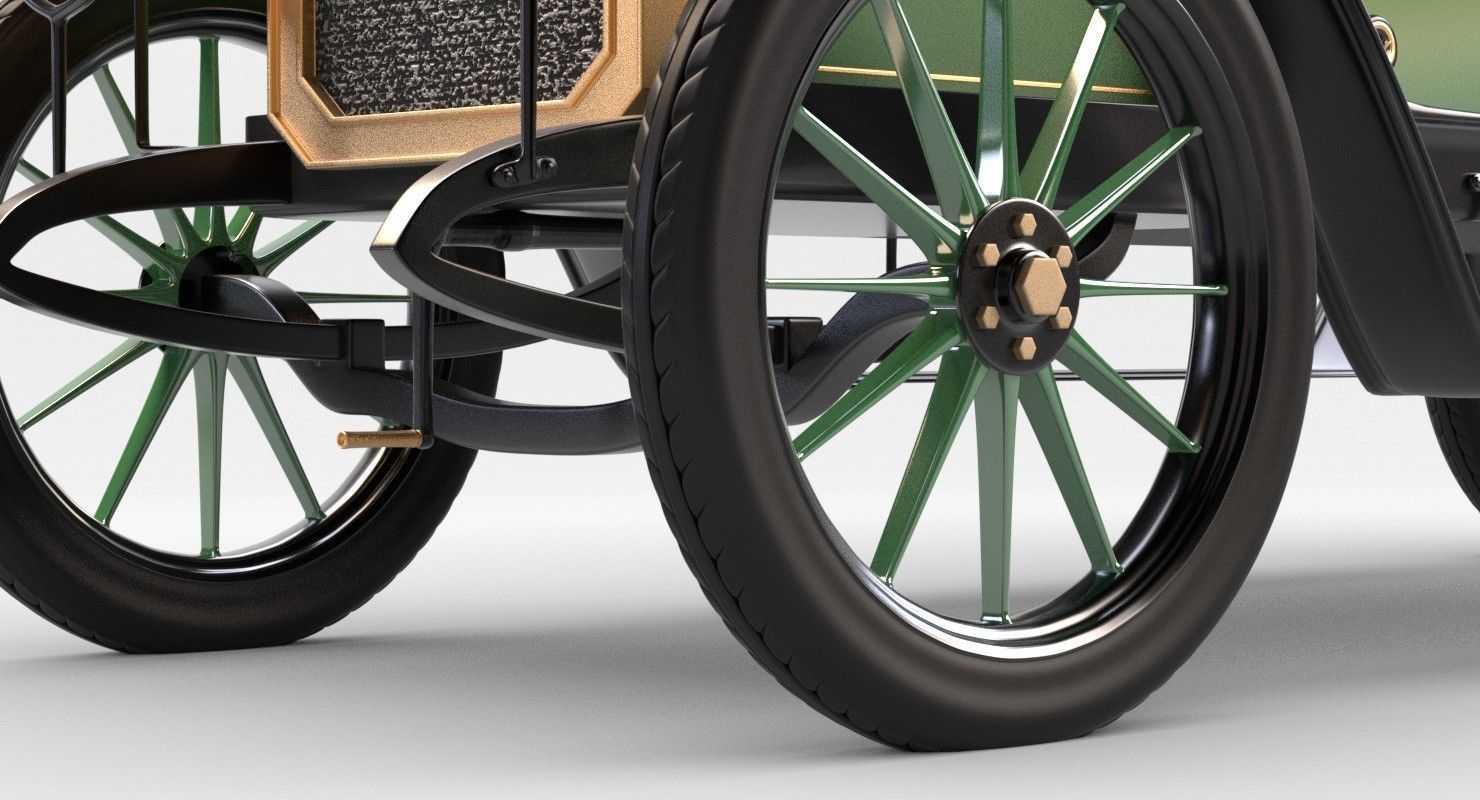 Rochet Schneider 1909 Free 3D model_4