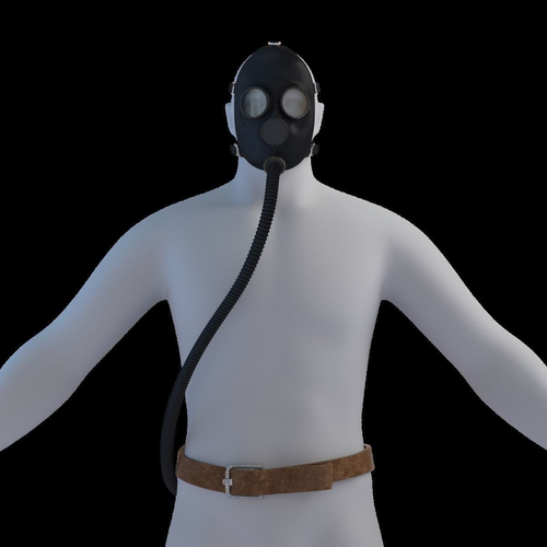 Gas mask tex