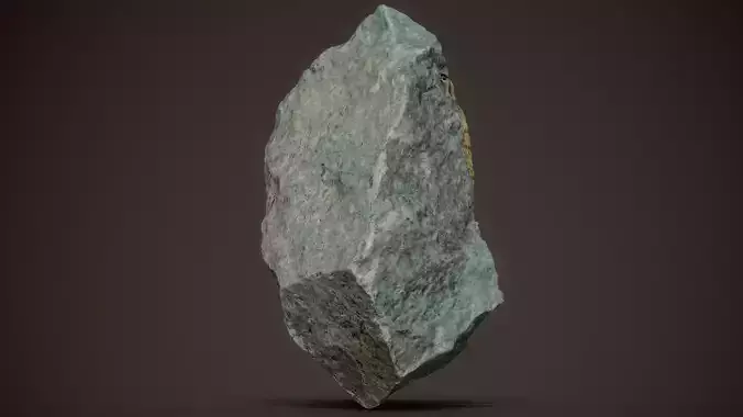 Epidote On Quartz Matrix Green Rock