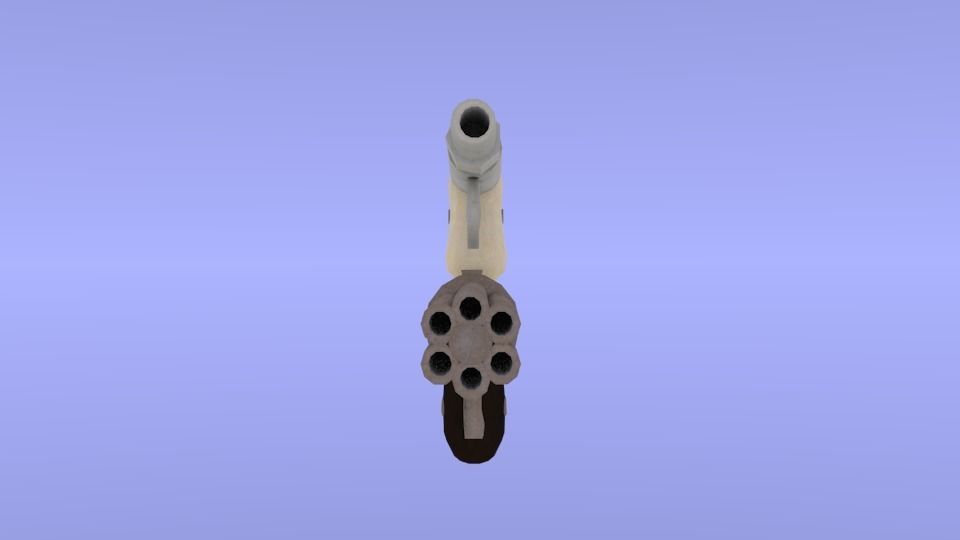 Allen guns Free low-poly 3D model_3