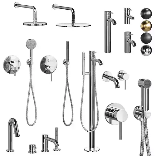 Kludi Bozz Mixer Set 3D model