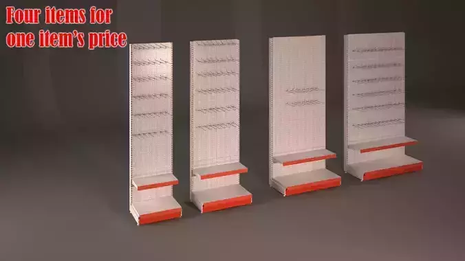 Hardware  Wall Market Shelves