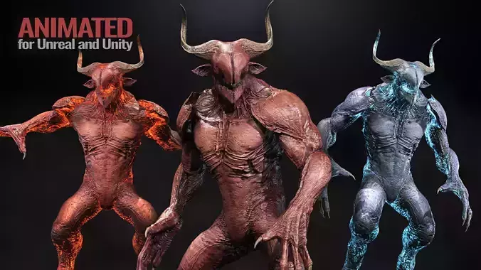 Intelligent Alien Race White Walker Hell Demon