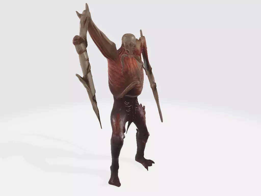 Dead Space Miniatures Necromorphs Model 02 3D print model