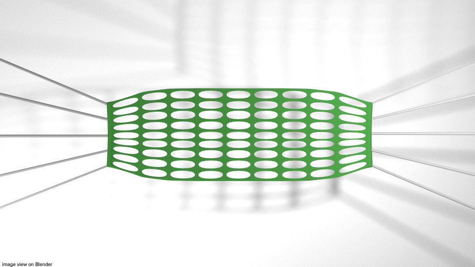 Bed - Hammock 3D model_1