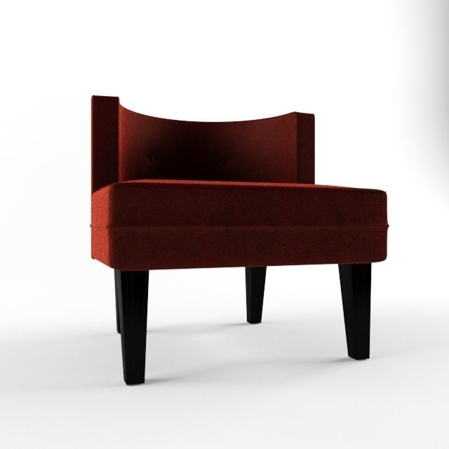 Williams Sonoma Geoffrey Chair 3D model_5