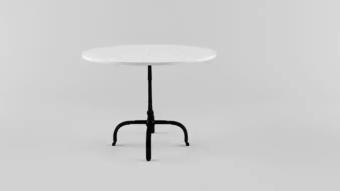 Williams Sonoma La Coupole Round Iron Bistro 3D model