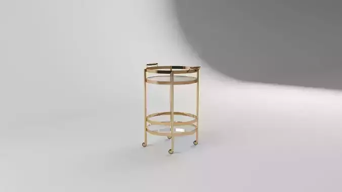 Williams Sonoma Truman Round Bar 3D model